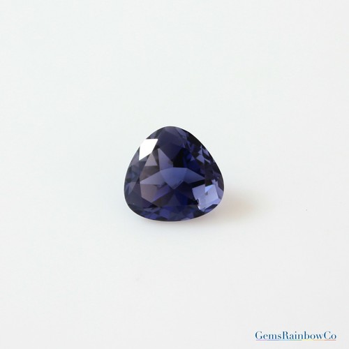 Natural Iolite Trillion brilliant Cut Faceted Stone 3.51 Ct, Loose Gemstone 10MM - Picture 3 of 6