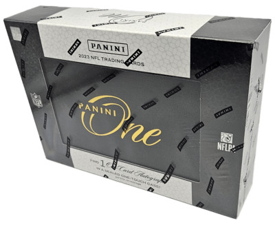 2023 Panini One Football Factory Sealed Hobby Box 1 Encased Autograph!