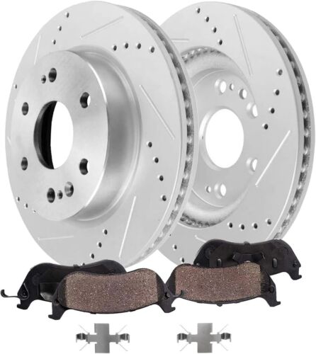 Detroit Axle-Front Brake Kit for Chevy GMC Silverado Sierra 1500 Yukon XL Cadill