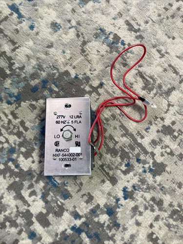 Ranco MXF-544002-001 Fan Variable Speed Control Switch 277V 50/60Hz 5FLA