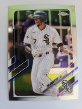 2021 Topps Chrome Baseball -Chrome-Refractor-Auto-Sapphire-Color!