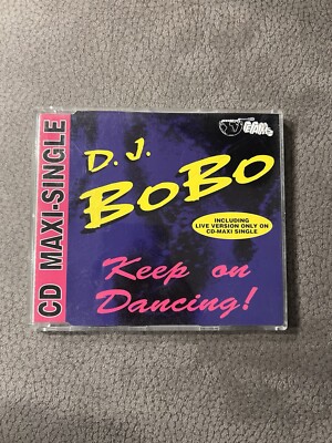 DJ Bobo - Keep on Dancing ! (Maxi CD 1993) mit Live Version 