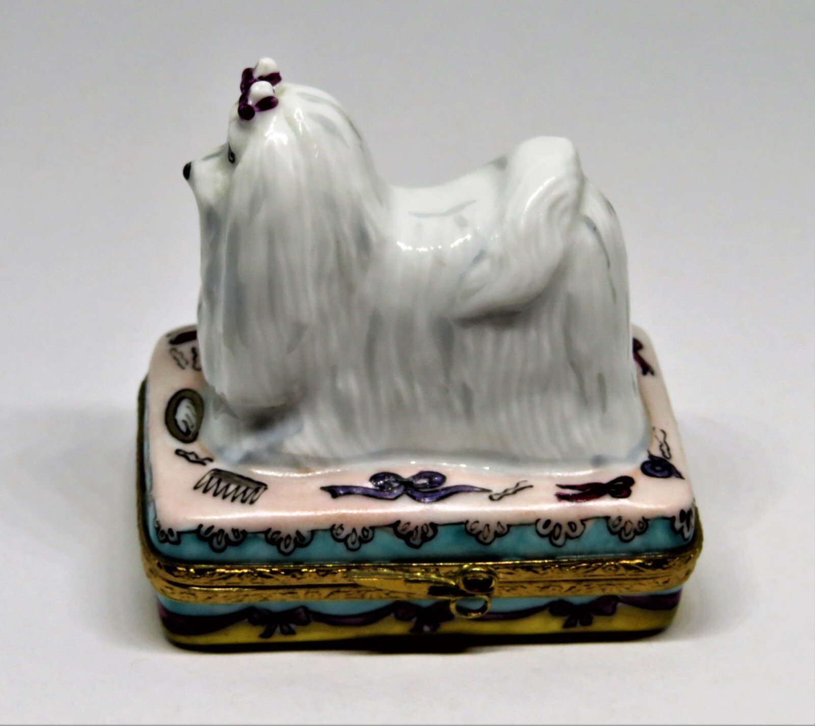LIMOGES FRANCE BOX - ARTORIA - ACCESSORI MALTESE PER CANI E TOELETTATURA - CUCCIOLO - LE foto 3