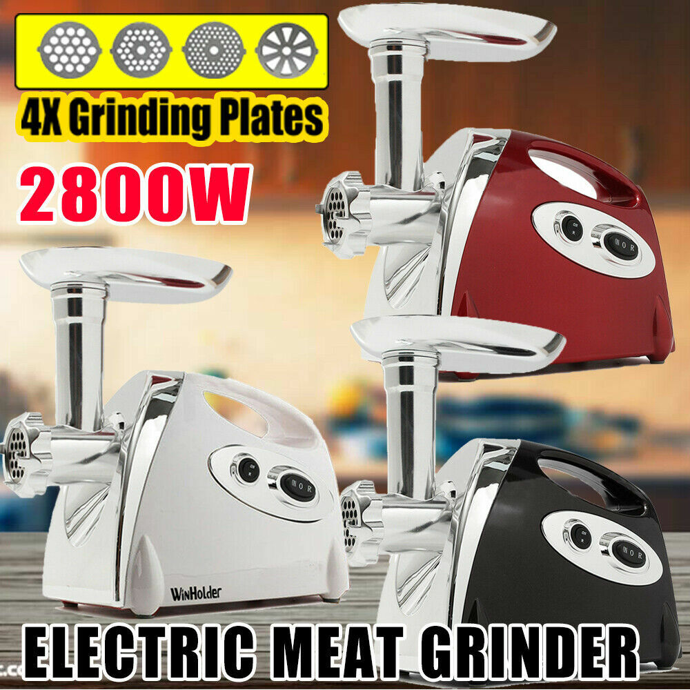 2800W Electric Meat Grinder Sausage Maker Filler Mincer Stuffer Food