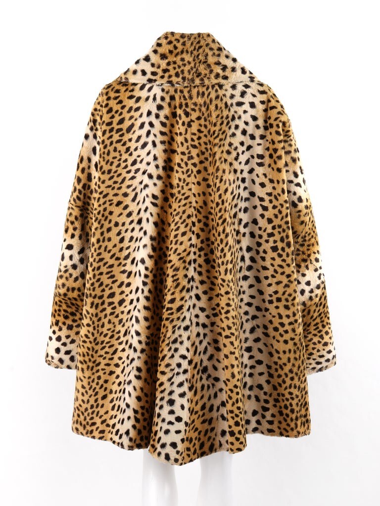 GIVENCHY COUTURE A/W 1997 ALEXANDER McQUEEN Cheetah Print Faux Fur