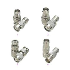 1Pcs Connector TNC To BNC Male Plug Female Jack RF Adapter For Radio Antenna