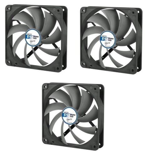 3 x Pack of Arctic Cooling F12 PWM PST 