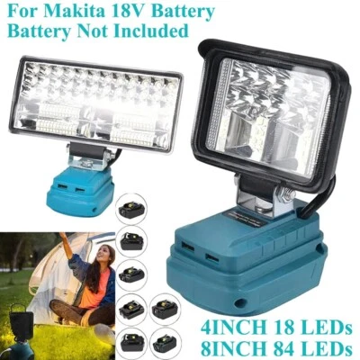 FlashLight For Makita LXT BL18 18V Li-ion Battery Outdoor Torch LED Worklight