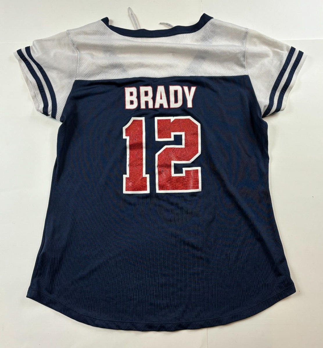 New England Patriots Tom Brady #12 Women's jersey shirt size Large