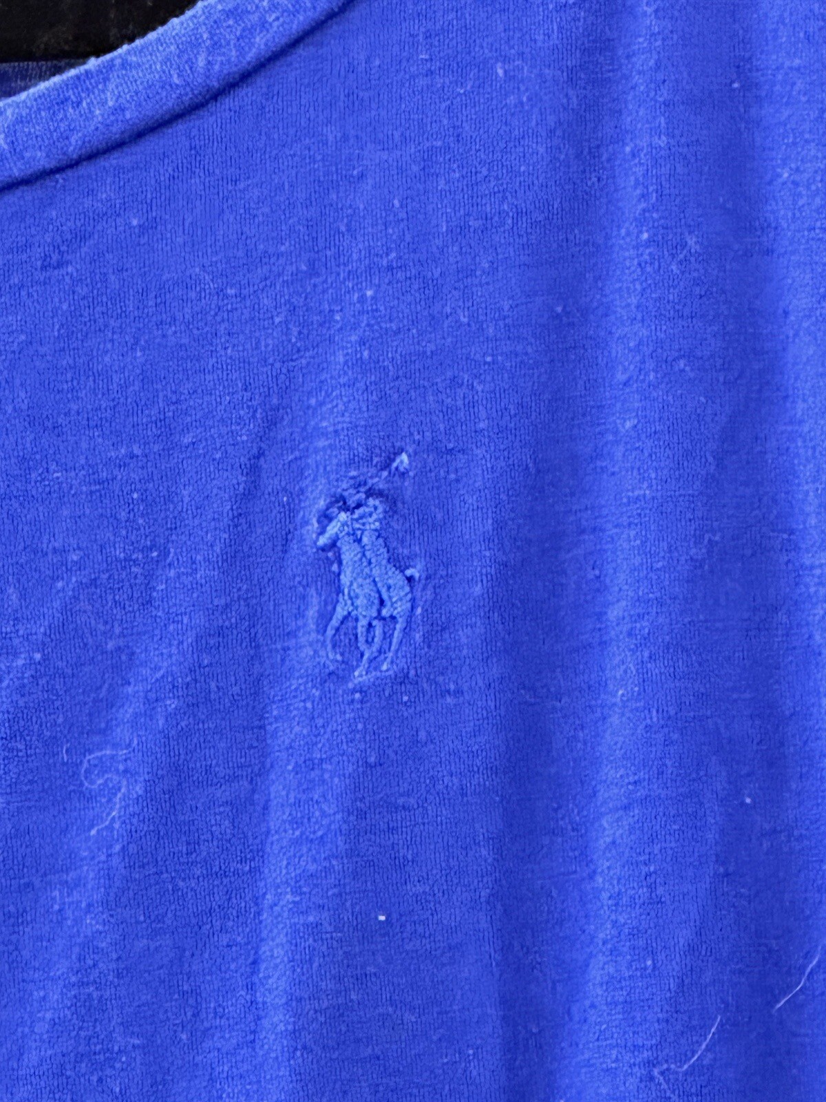 Ralph Lauren Sport T Shirt Donna S Small Blu Pony Logo Manica Lunga Casual