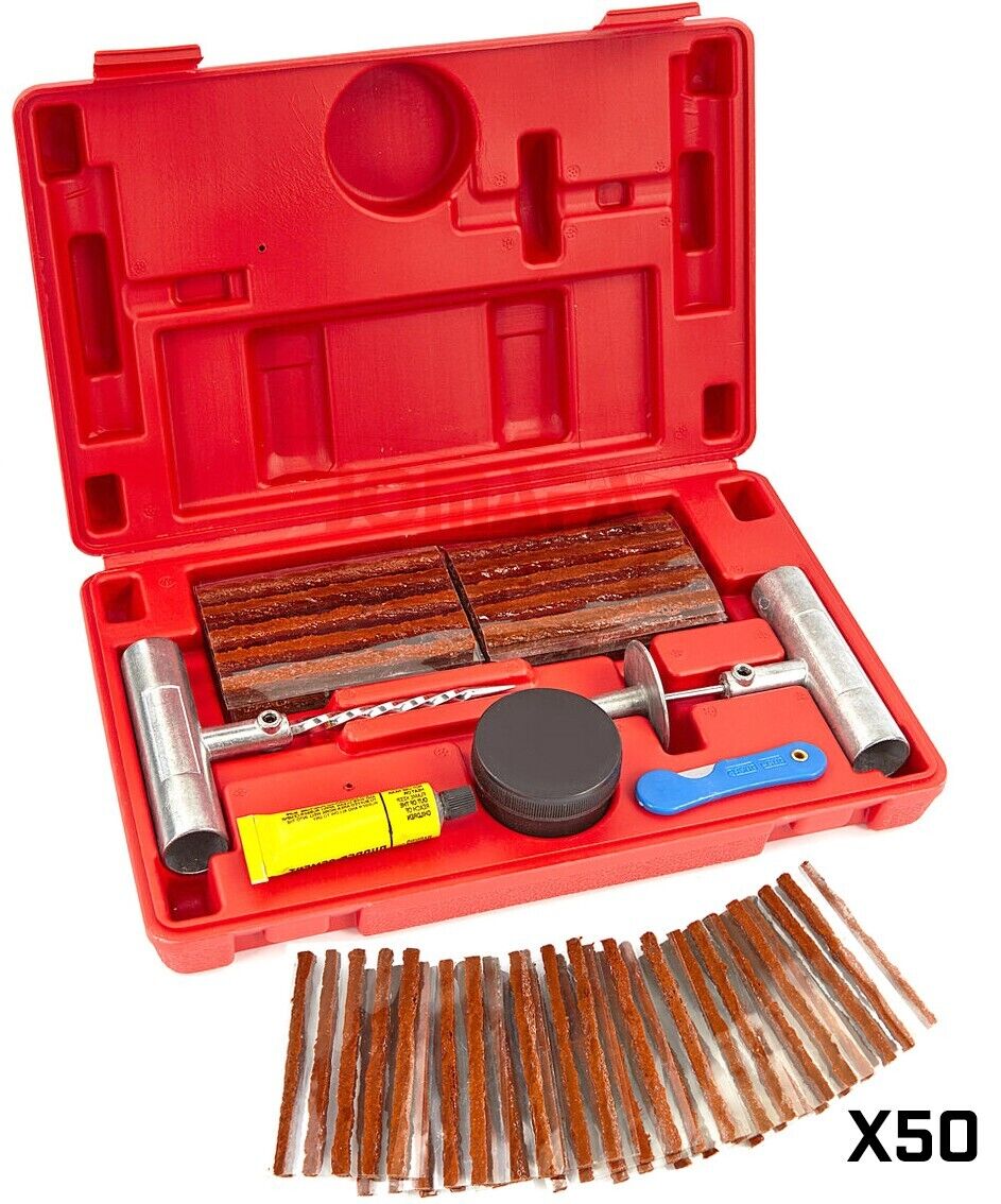 Juego de herramientas para reparar pinchazos en ruedas Reparador pinchazos -9306