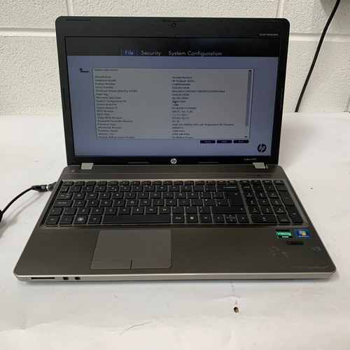 HP ProBook 4535s AMD A4 Laptop with Radeon graphics (J3) | eBay UK