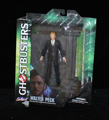 DIAMOND SELECT GHOSTBUSTERS AKTIONFIGUR SERIE 4 WALTER PECK Figur Rarität - OVP