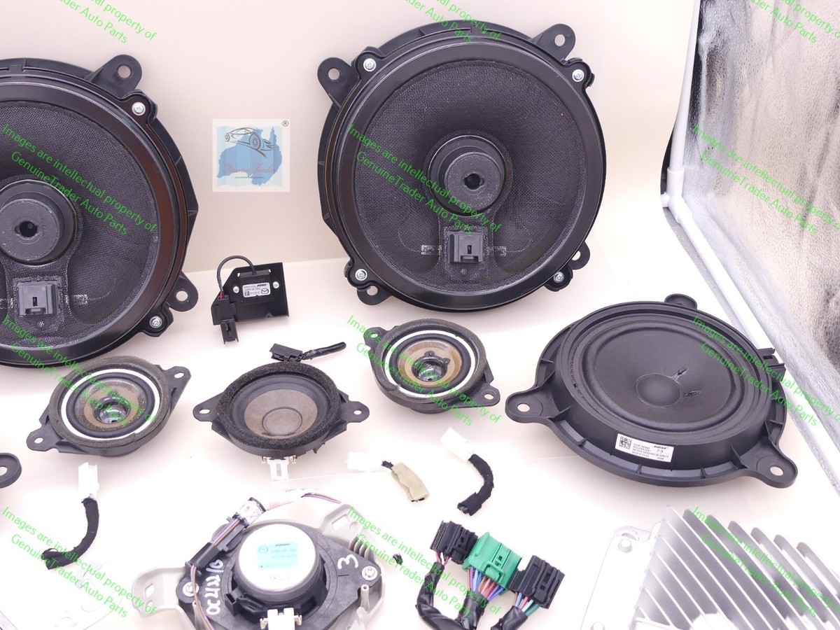 11/13-05/16 Mazda 3 BM Mk3 Model BOSE Speaker COMPLETE SET