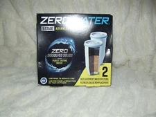 2 Pack Zero Water 5 Stage Advanced Filtration Replacement Water Filters 