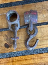 Vintage Single Tree Hooks Cast iron