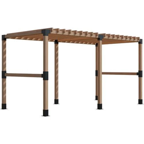 Giunto angolare a 3 vie per travi in legno 7x7 e 9x9 connettore raccordo zincato - Immagine 4 di 4