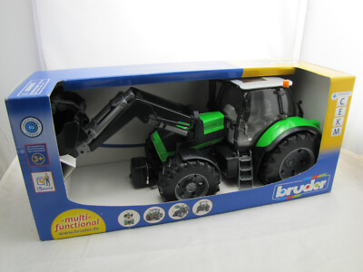 03081 Bruder multi functional Deutz Agrotron X720 mit Frontlader - 1:16