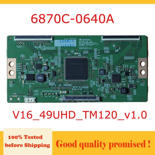 6870C-0640A V16_49UHD_TM120_v1.0   Board   TV T Con Board 6870c 0640a #E5