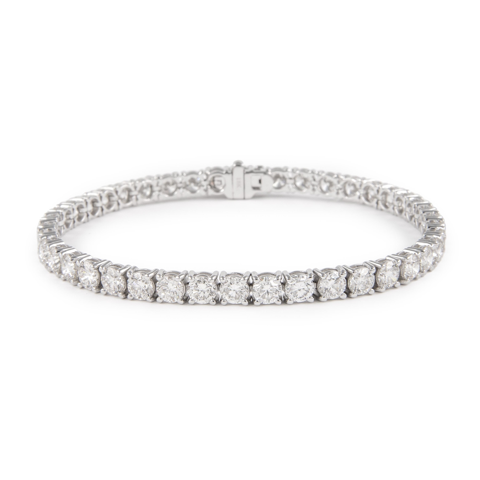 Alexander Beverly Hills 9.88ct Diamond Tennis Bracelet 18k White Gold