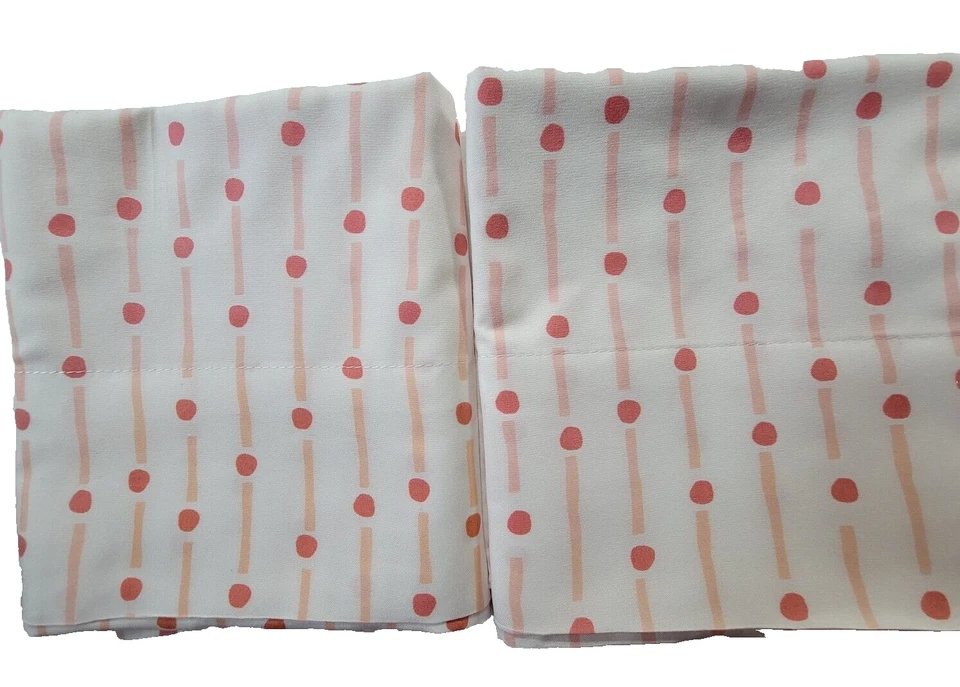 Juego de sábanas tamaño completo 100 % poliéster blanco, rosa, rosa Foto 2 de 4