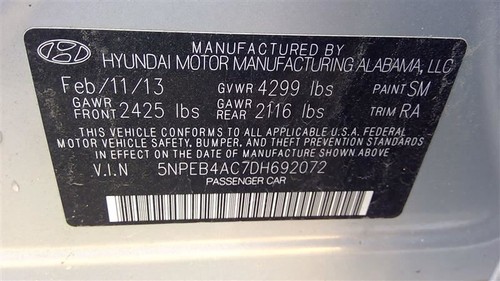 Chassis ECM Supply Power Distribution Module Fits 11-14 SONATA 435339 - Picture 9 of 12