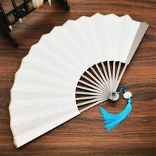 Titanium Alloy Folding Fan Martial Arts Kung Fu Tai Ji Auspicious Clouds