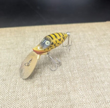Vintage Heddon TINY DEEP DIVE RUNT Yellow Coach Dog YCD Color Crankbait Lure 