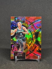 2024 Panini Select WNBA - #146 Dana Evans - Red Ice Prizm - Chicago Sky