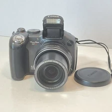 Canon Powershot S3 IS 6.0MP Digital Camera Case Working *May Have Flaws*