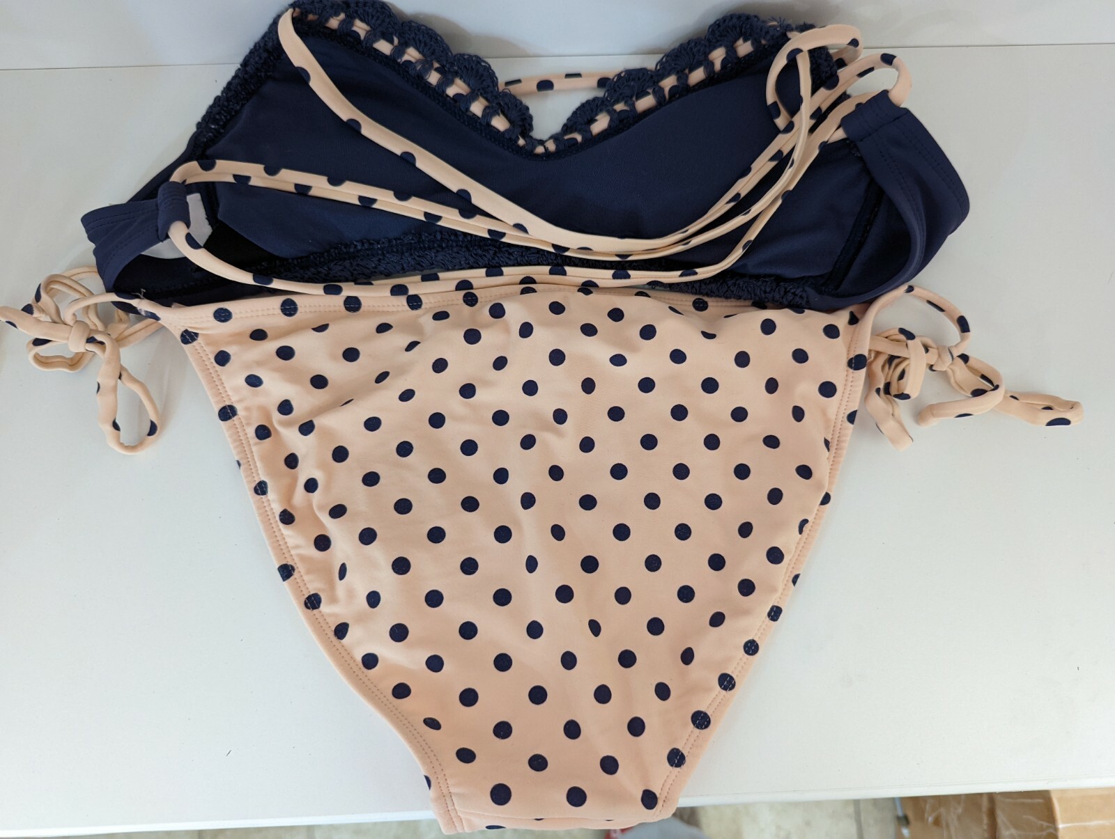 Exhilaration Target Bathing Suit Swim Bikini, Size M/L Gem