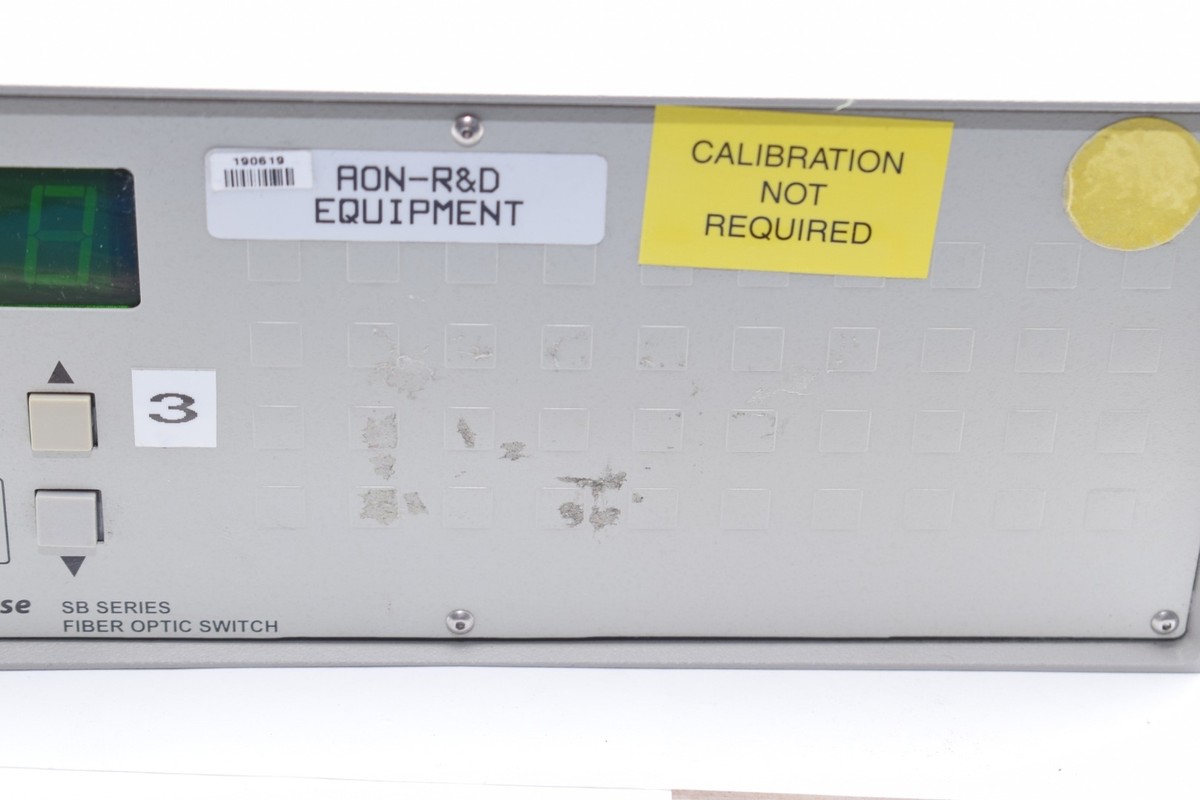 JDSU Optical Fiber Switch SB1C40064+27XF003FP SB Series | eBay
