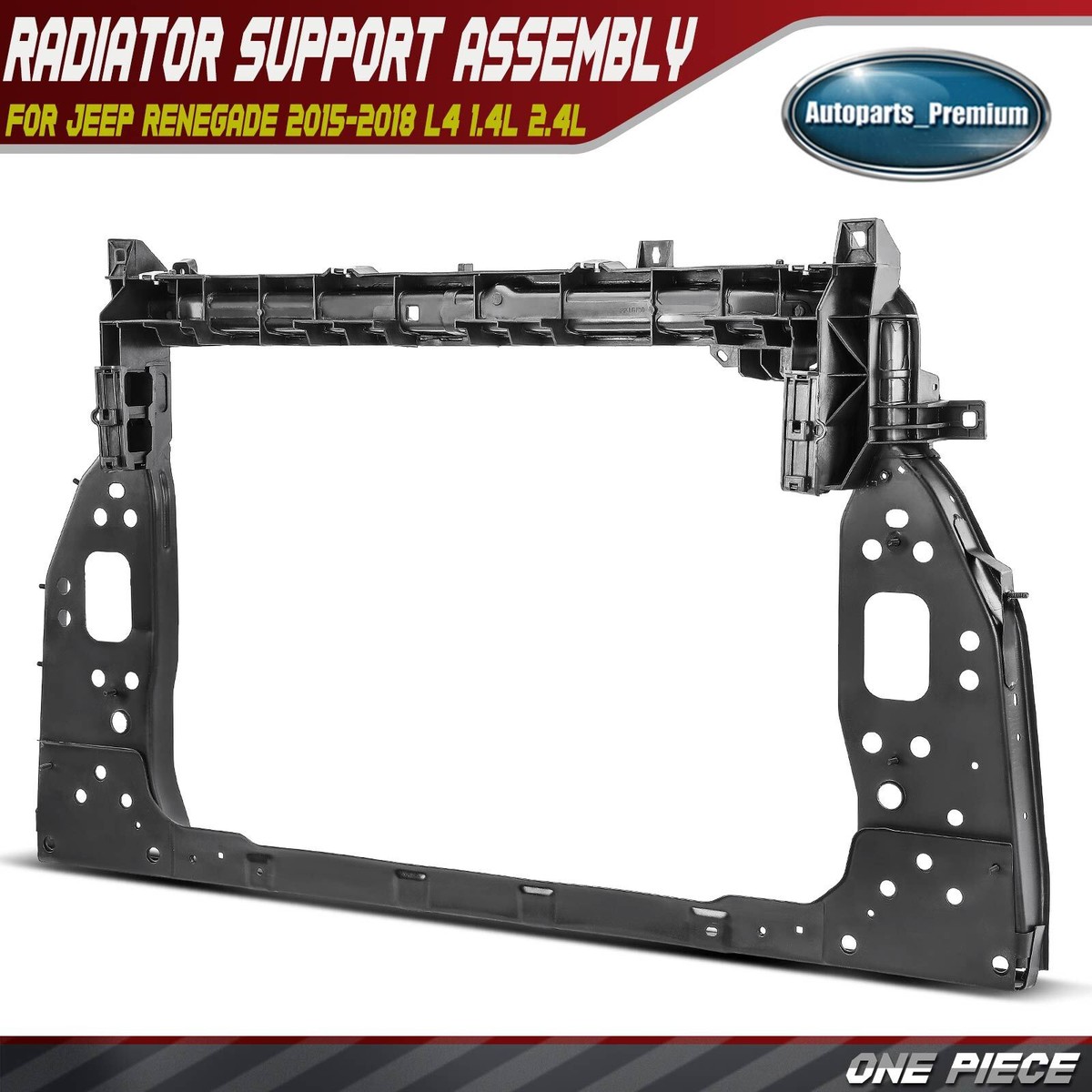 Radiator Support Core for Jeep Renegade 15-18 L4 1.4L 2.4L