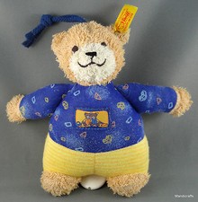 Steiff Friendship 2003 Teddy Bear Musical Pull String Baby Plush 20cm ID Button