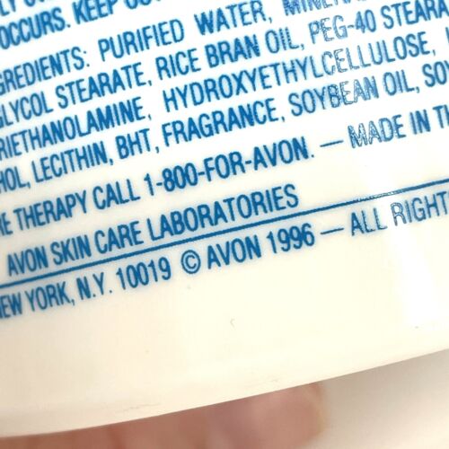 Avon Moisture Therapy Extra Strength Cream Extremely Dry Skin 5.3 Oz NOS - Picture 4 of 4