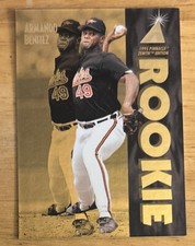 1995 Pinnacle Zenith Armando Benitez Baseball Rookie (RC) 112 Orioles Pitcher NM