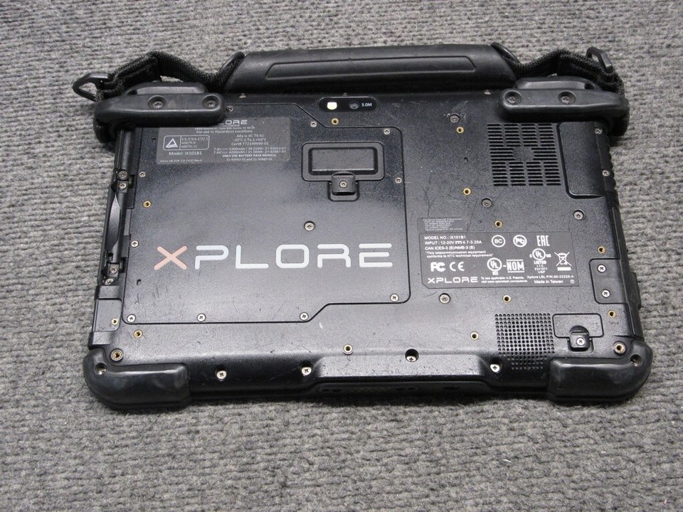 Xplore iX101B1 10" Bobcat Rugged Tablet Intel Atom 1.90GHz 4GB RAM 64GB