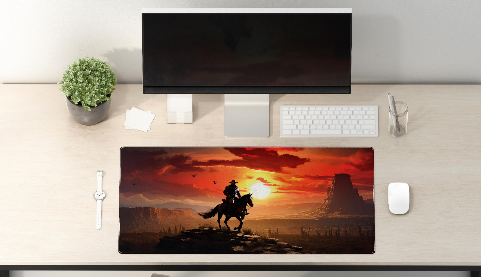 Gaming Mouse Pad Desk Mat - Large Desk Pad- Gift for Gamer-image