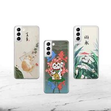 Meow Phone Case for Samsung Galaxy S24 S23 FE S22 Pro S21 Ultra A25 A15