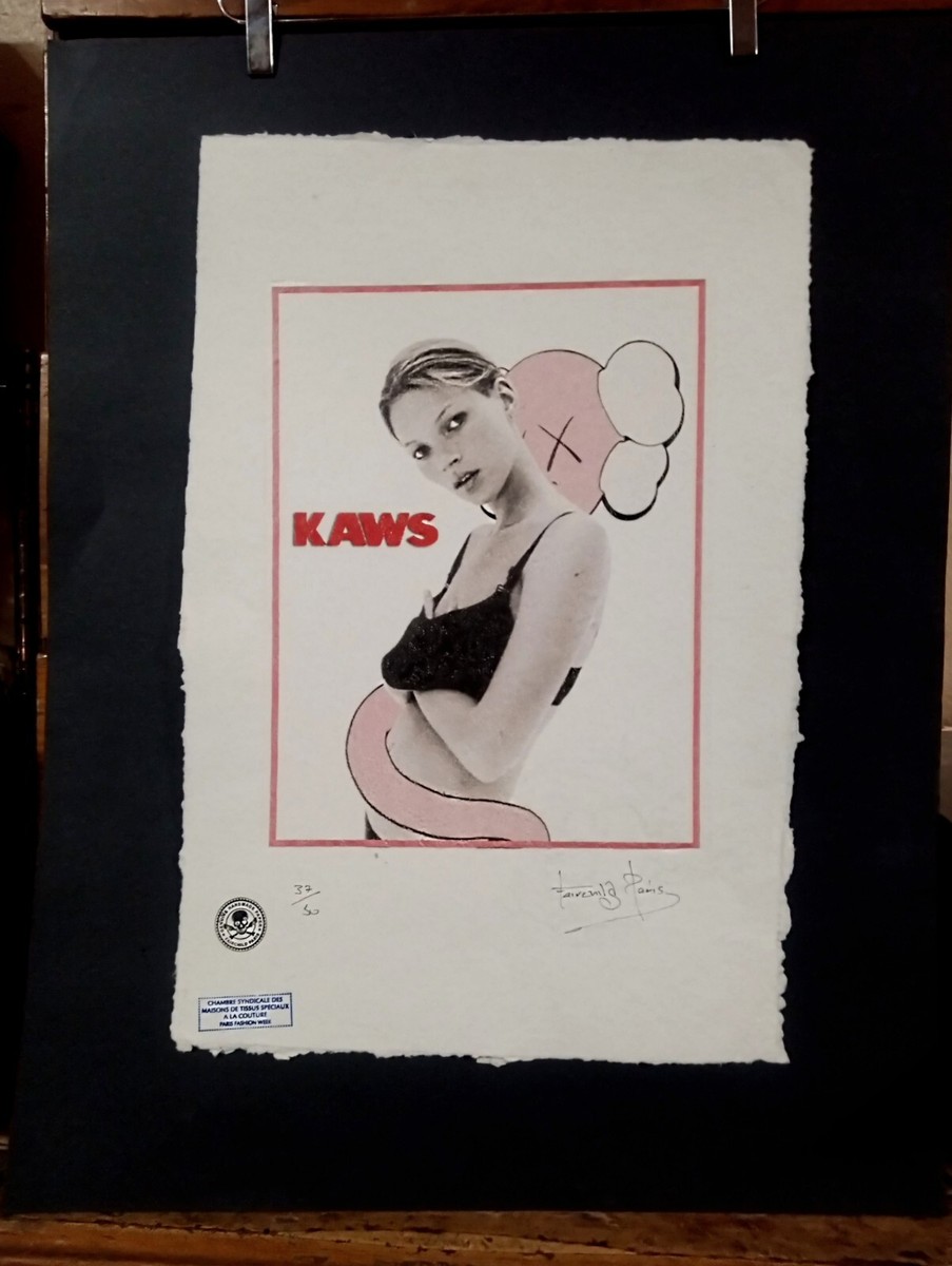 Kate Moss Kaws, Artist Proof & Limited Edition 22'x 15'x