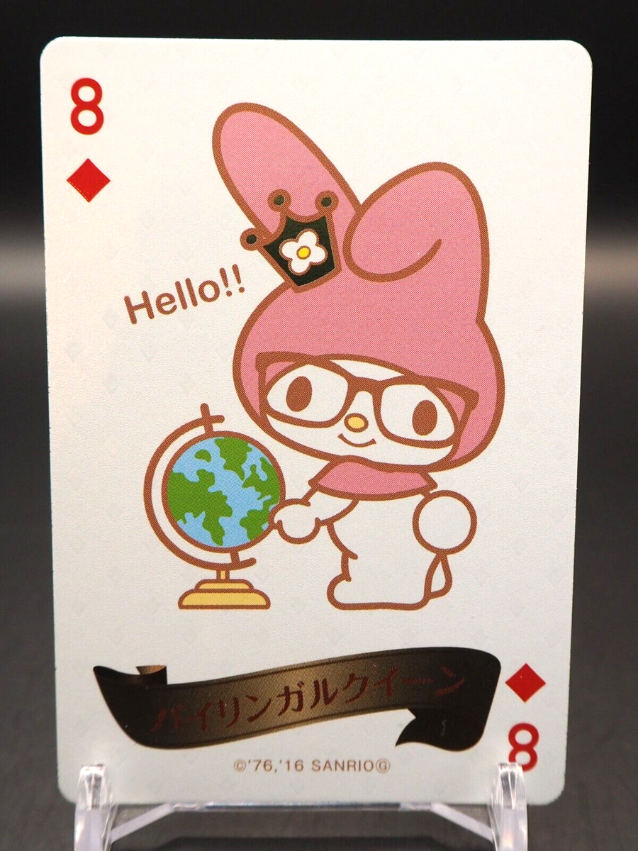 My Melody 8 Diamond Sanrio Queen Card Playing cards Japan D362 | eBay