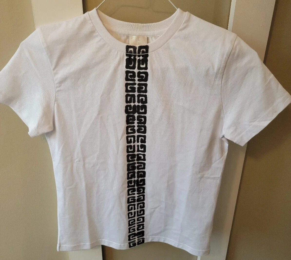 Givenchy - Teen Girls White 4G Cotton T-Shirt