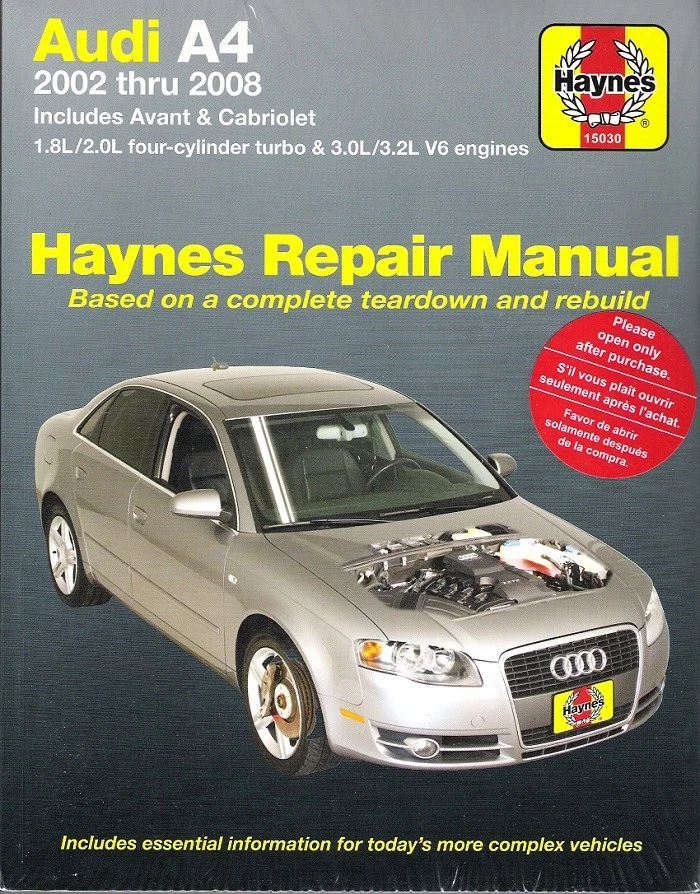 Service & Repair Manuals for Audi A4 for sale | eBay
