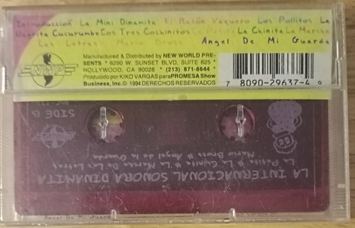 La Sonora Dinamita-Homenaje A Los Niños Cassette Tape Latin Cumbia Rare - Picture 2 of 4