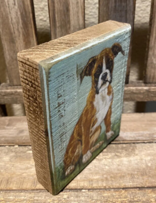 Primitives By Kathy Boxer Dog Magnets - 'Beware Of Wiggle Butts' & 'I Love My Boxer' Set Of 3 - View #9