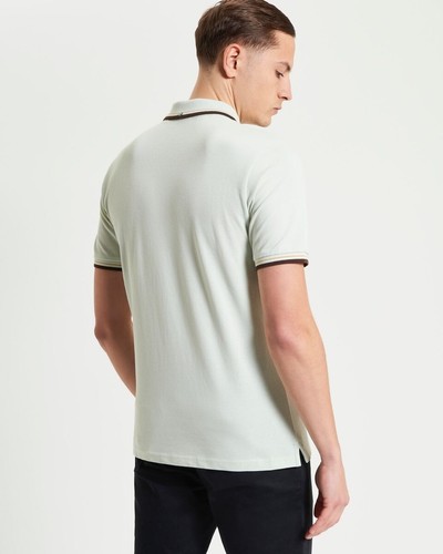 Ben Sherman Mens Polo Shirt Casual Plain Cotton Short Sleeve Top Mod Classic - Picture 61 of 71