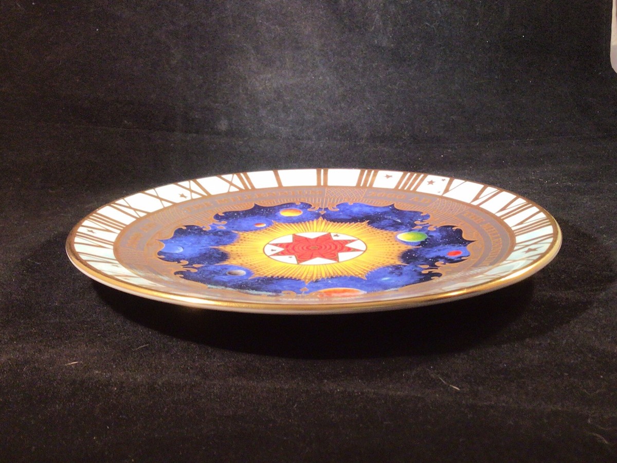 2000年限定 THE Millennium PLate Royal Worcester Millennium Plate 8