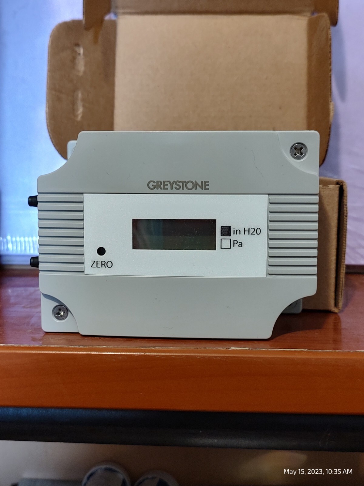 Greystone LP3B01 Differential Pressure Sensor 8" WC LCD DISPLAY FREE