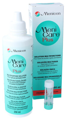 Menicon Kontaktlinsen Multifunktionslösung MENICARE PLUS 250ml - aktuelle Charge