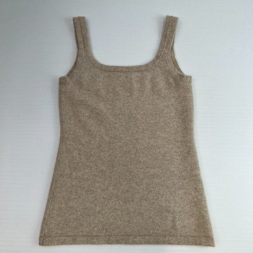 Red Envelope Tank Women Medium Cashmere Soft Sleeveless Top Work Party Core No - Picture 4 of 9
